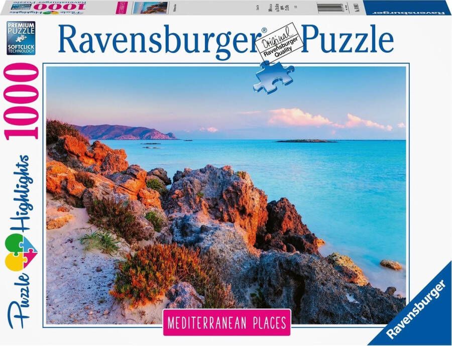 Ravensburger Puzzle 1000 p Mediterranean Greece (Puzzle Highlights)