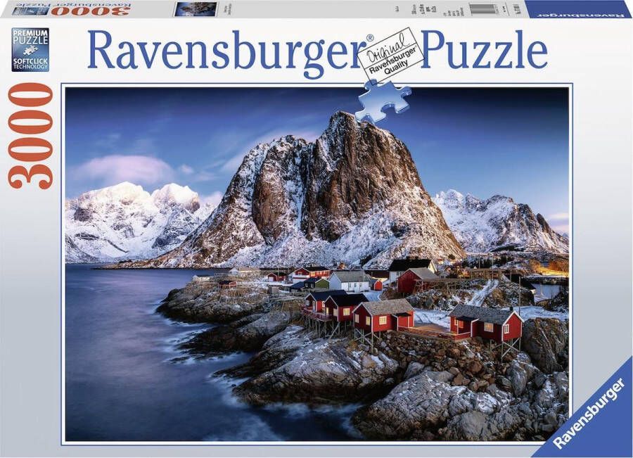 Ravensburger puzzel Hamnoy Lofoten legpuzzel 3000 stukjes