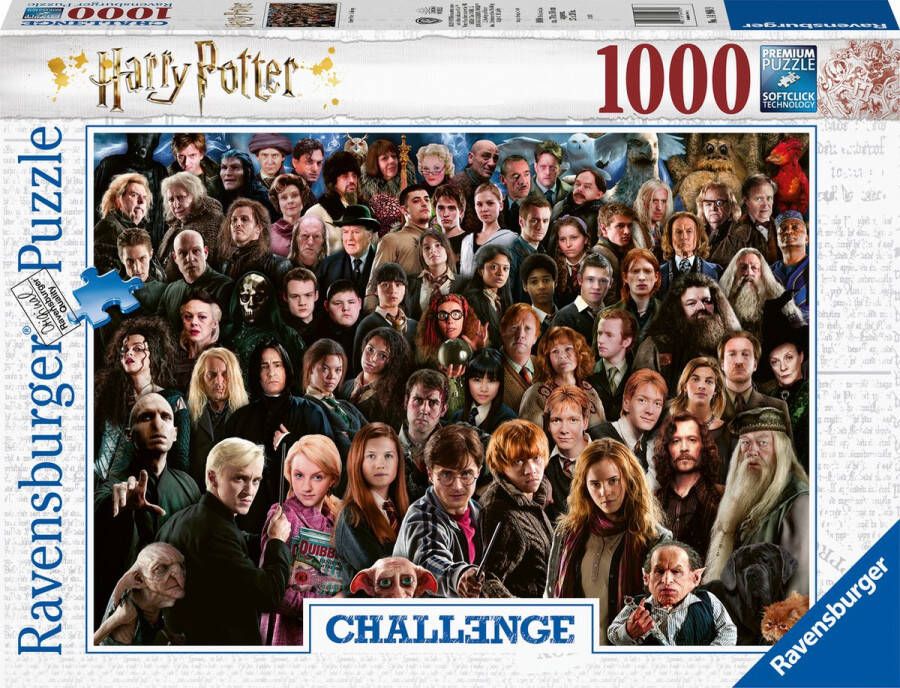 Ravensburger puzzel Harry Potter Challenge Legpuzzel 1000 stukjes