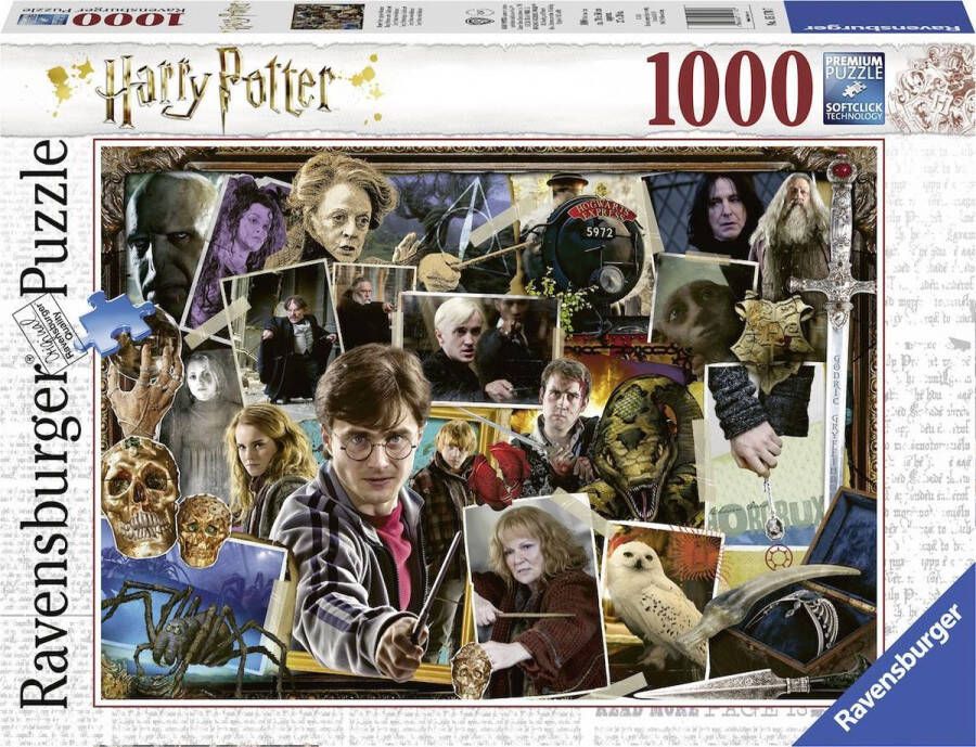 Ravensburger puzzel Harry tegen Voldemort Legpuzzel 1000 stukjes