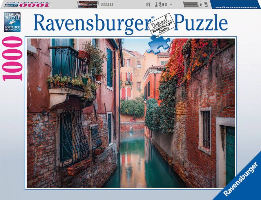 Ravensburger puzzel Herfst in Venetie Legpuzzel 1000 stukjes