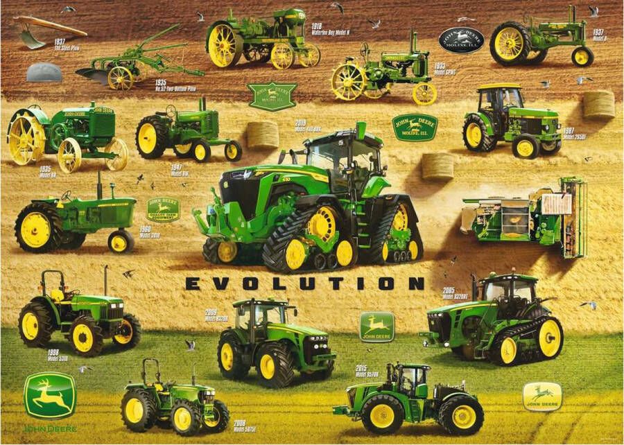 Ravensburger puzzel Het erfgoed van John Deere Legpuzzel 1000 stukjes