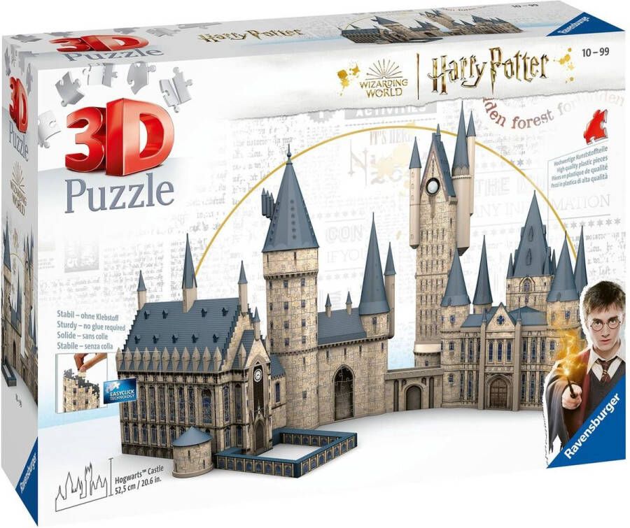 Ravensburger Puzzel Hogwarts compleet 3D puzzel 1000 stukjes