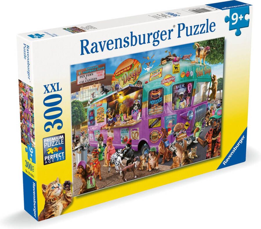 Ravensburger puzzel Hot Diggity Dogs Legpuzzel 300 XXL stukjes