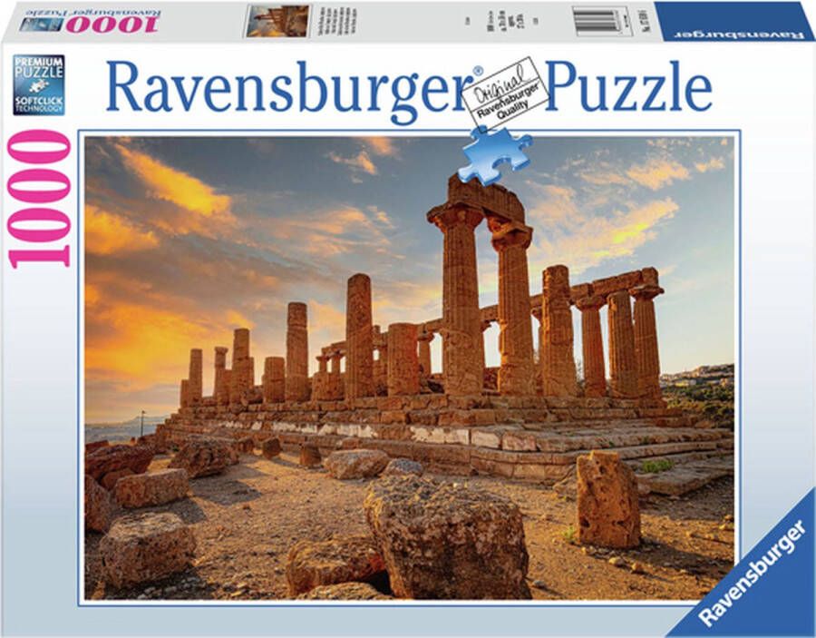 Ravensburger puzzel Italian landscapes: Sicily 1 Legpuzzel 1000 stukjes