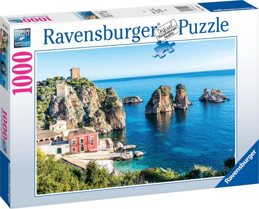 Ravensburger puzzel Italian landscapes: Sicily 2 Legpuzzel 1000 stukjes