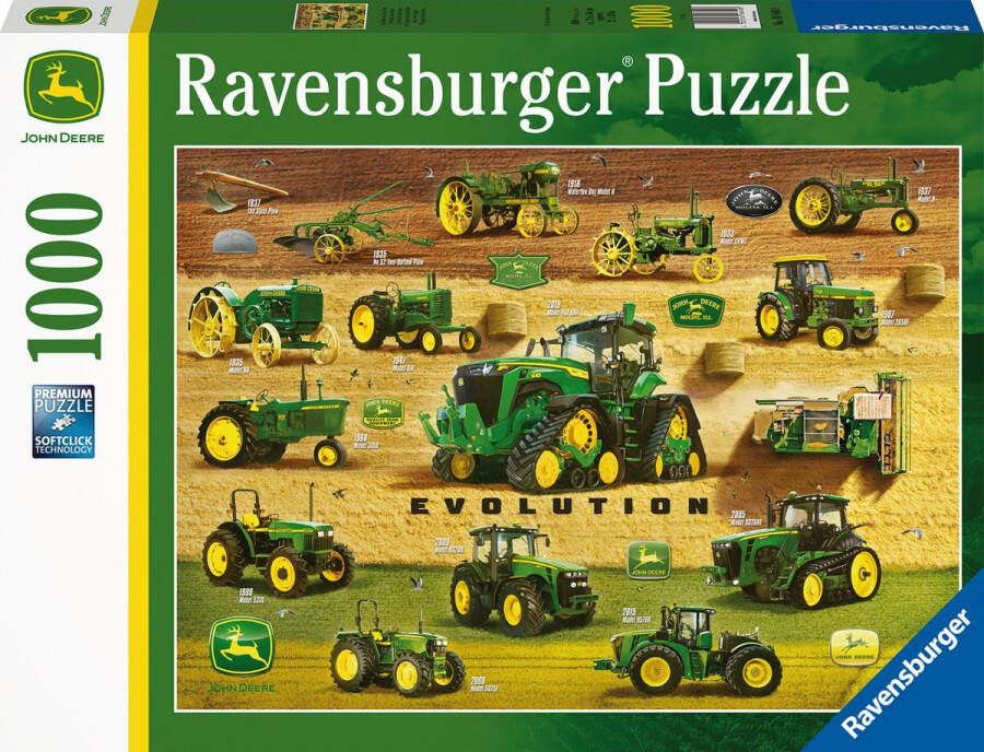 Ravensburger Puzzel 1000 stukjes licenties Het erfgoed van John Deere