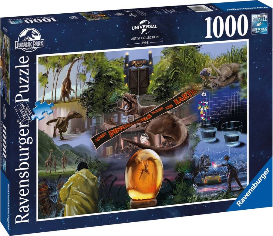 Ravensburger puzzel Jurassic Park Legpuzzel 1000 stukjes