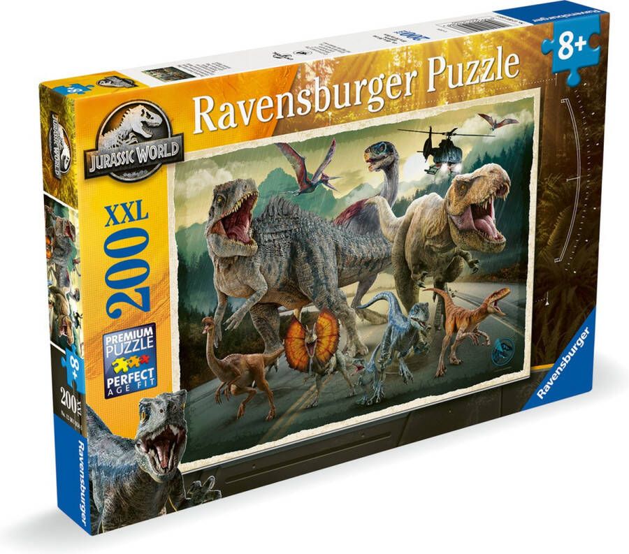 Ravensburger puzzel Jurassic World legpuzzel 200 stukjes