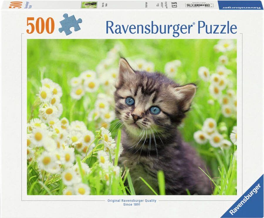 Ravensburger puzzel Katje in de wei Legpuzzel 500 stukjes