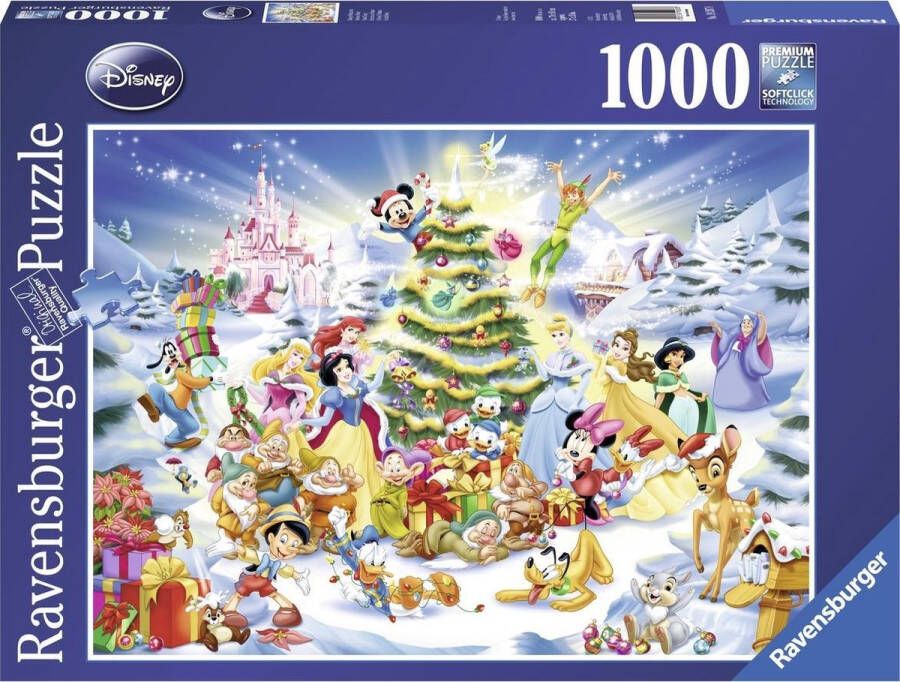 Ravensburger puzzel Kerstmis met Disney Legpuzzel 1000 stukjes