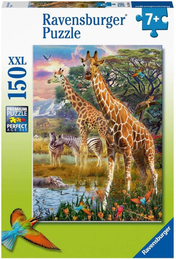 Ravensburger puzzel Kleurrijke Savanne Legpuzzel 150XXL stukjes