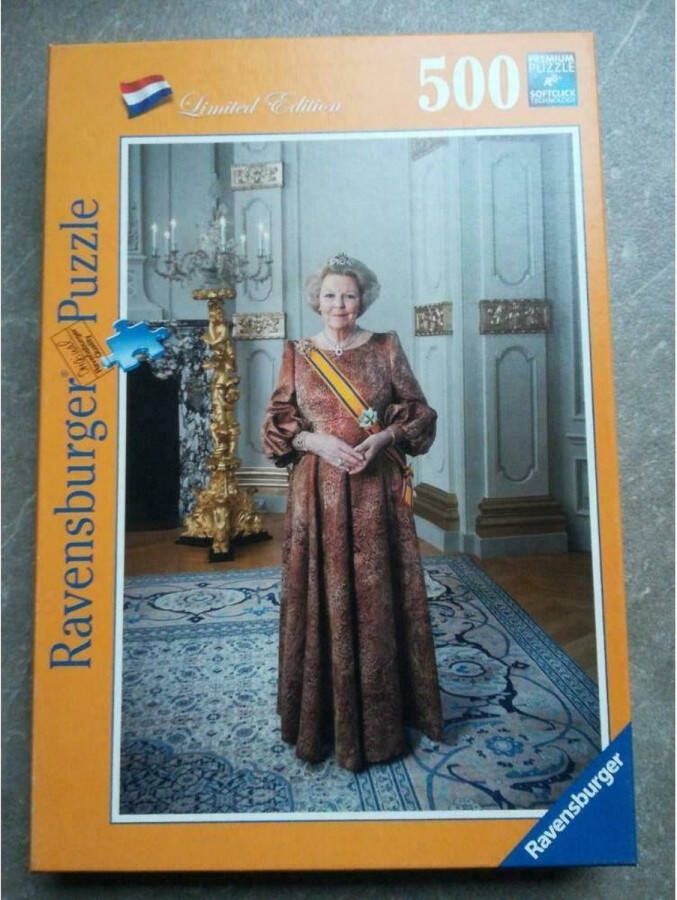 Ravensburger puzzel Koningin Beatrix Legpuzzel 500 stukjes