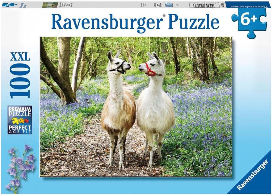 Ravensburger puzzel Lama Liefde Legpuzzel 100XXL stukjes