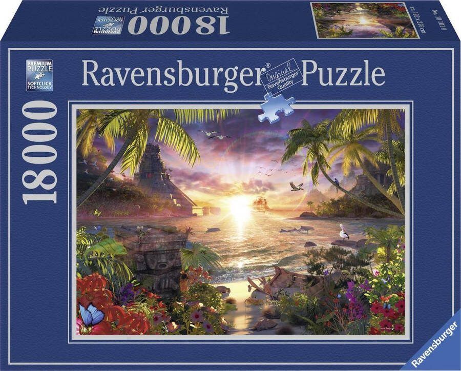 Ravensburger puzzel Lassen Paradijselijke Zonsondergang Legpuzzel 18000 stukjes
