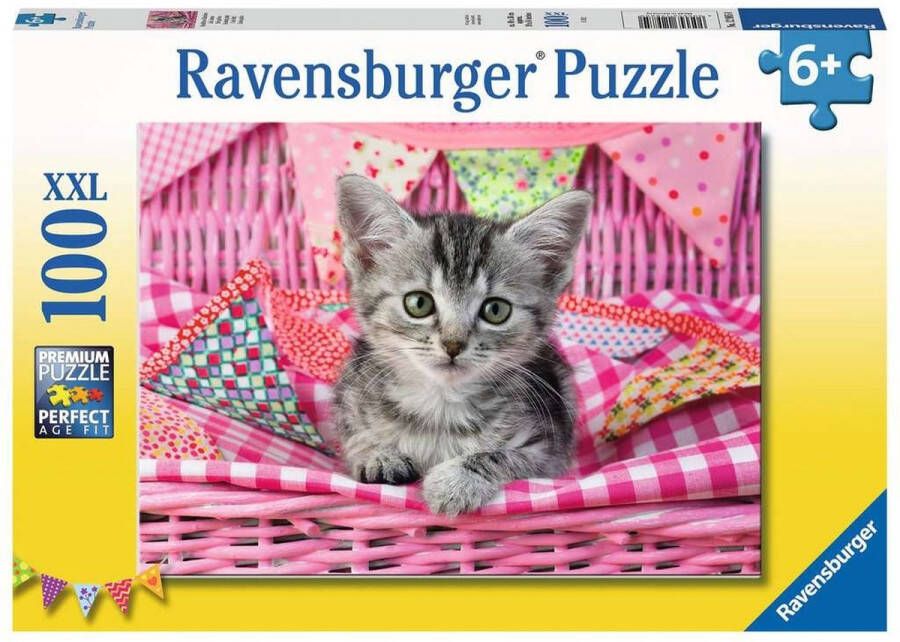 Ravensburger puzzel Lief Katje Legpuzzel 100XXL stukjes