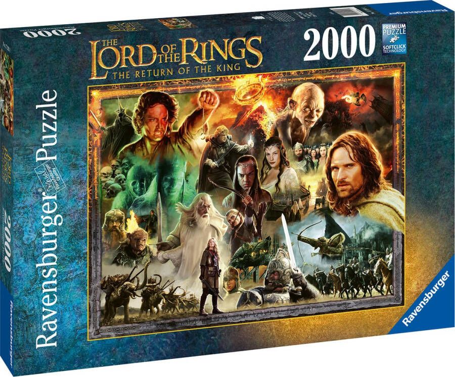 Ravensburger puzzel Lord of the rings: Return of the King Legpuzzel 2000 stukjes