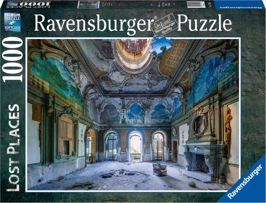Ravensburger puzzel Lost Places: The Palace Palazzo Legpuzzel Lost Places 1000 stukjes