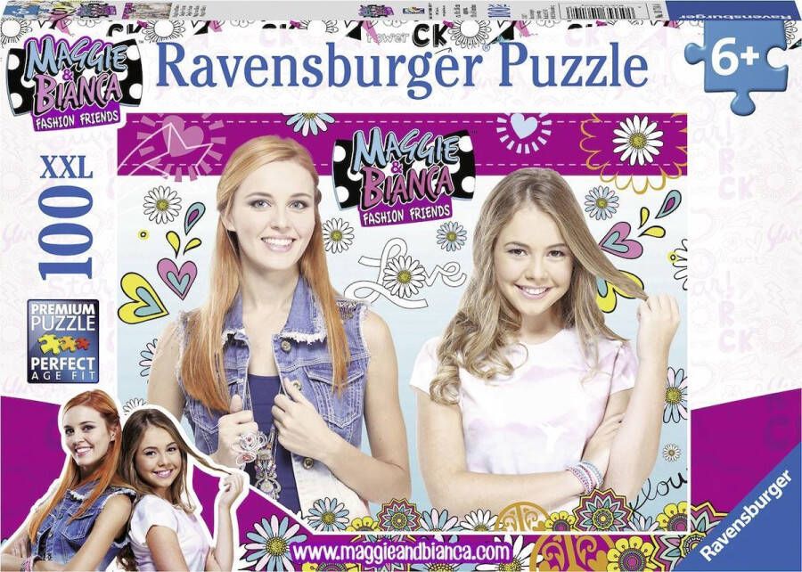 Ravensburger puzzel Maggie & Bianca Legpuzzel 100 stukjes