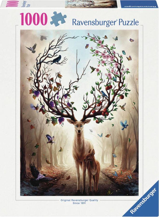 Ravensburger puzzel Magisch hert 1000 stukjes