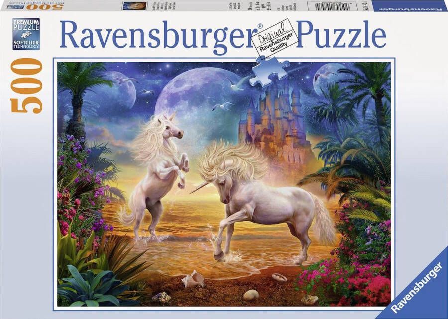 Ravensburger puzzel Magische Eenhoorns Legpuzzel 500 stukjes