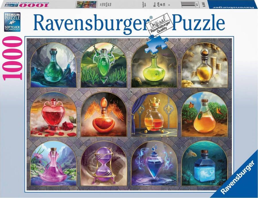 Ravensburger puzzel Magische Toverdranken Legpuzzel 1000 stukjes