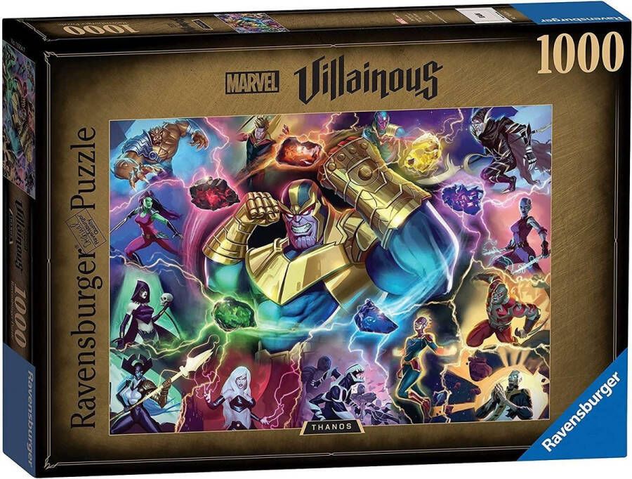 Ravensburger puzzel Marvel Villainous Thanos Legpuzzel 1000 stukjes