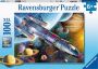 Ravensburger puzzel Missie in de ruimte Legpuzzel 100 stukjes - Thumbnail 1