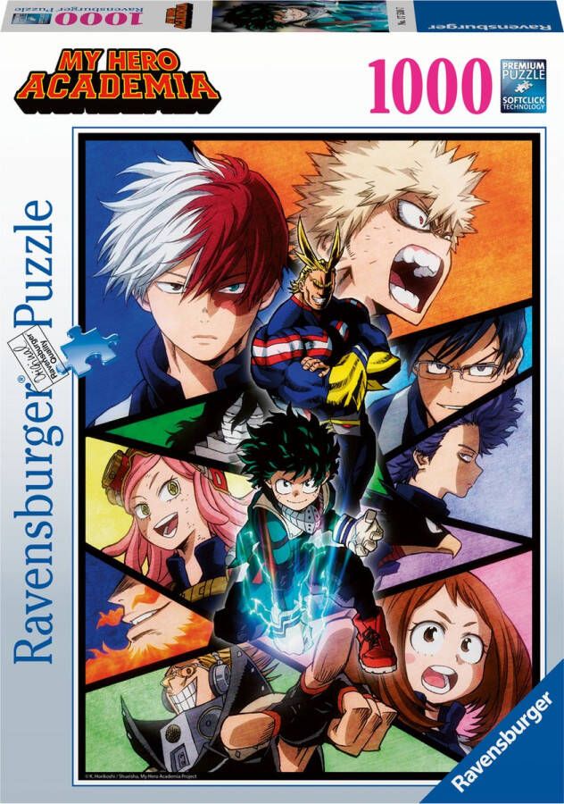 Ravensburger puzzel My Hero Academia Legpuzzel 1000 stukjes