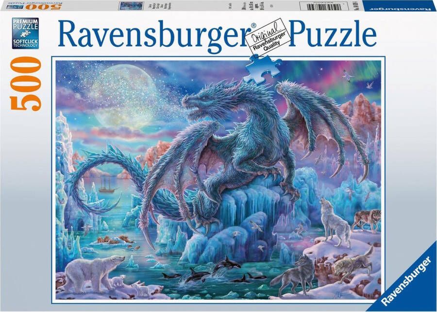 Ravensburger puzzel Mystieke draken legpuzzel 500 stukjes