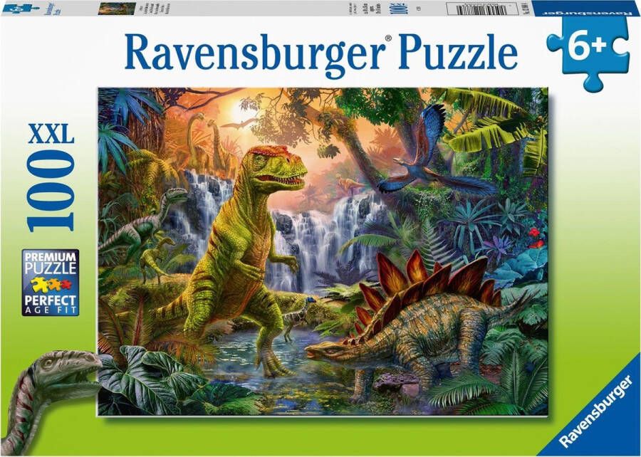 Ravensburger puzzel Oase van dinosaurussen- Legpuzzel 100 stukjes