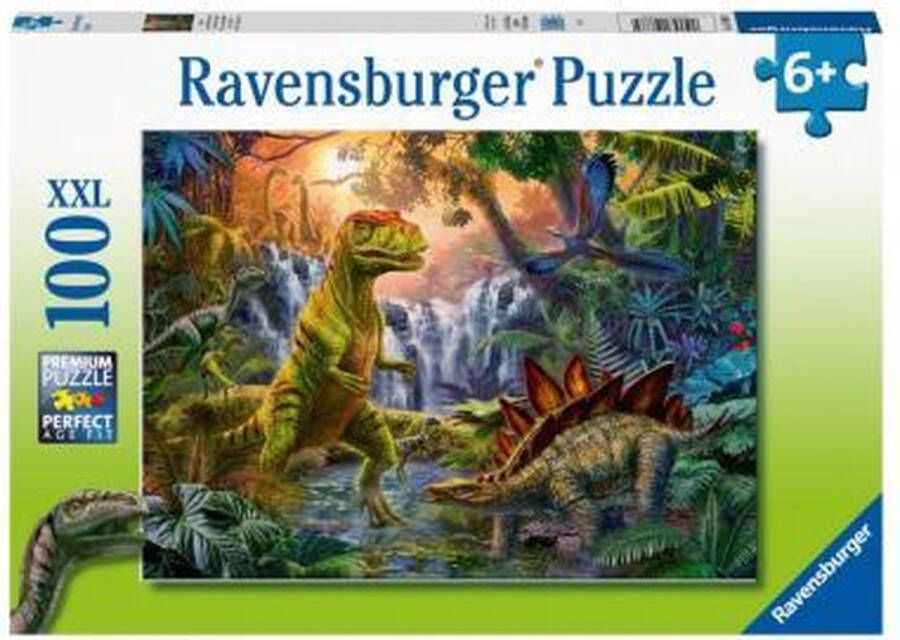 Ravensburger puzzel Oase van dinosaurussen- Legpuzzel 100 stukjes