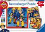 Ravensburger Puzzels 3x49 stukjes Onze held Sam de brandweerman - Thumbnail 1