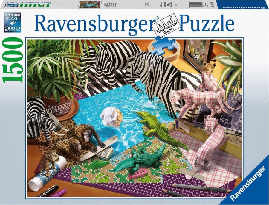 Ravensburger puzzel Origami Adventure Legpuzzel 1500 stukjes