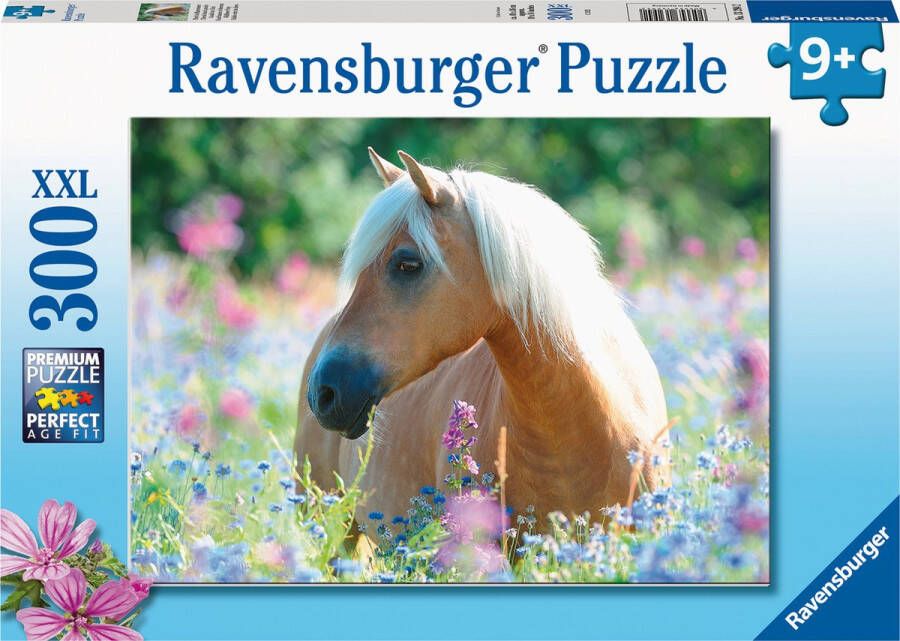 Ravensburger puzzel Paard Tussen de Bloemen Legpuzzel 300XXL stukjes