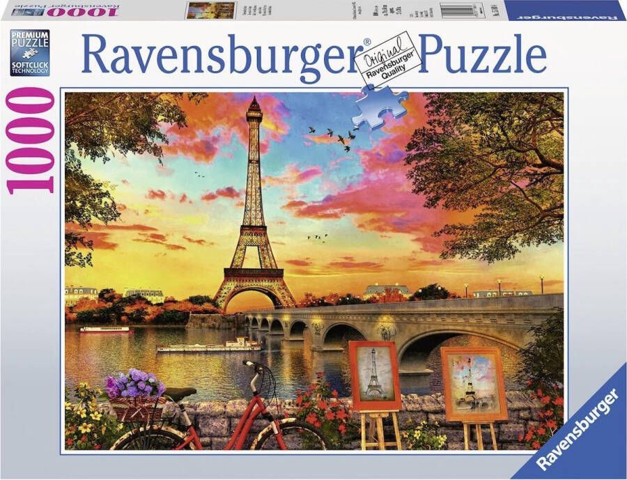 Ravensburger puzzel Parijs Legpuzzel 1000 stukjes