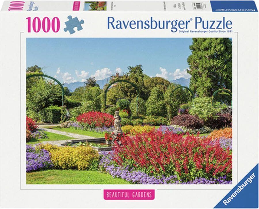 Ravensburger puzzel Park of Villa Pallavicino Stresa Italy Legpuzzel 1000 stukjes