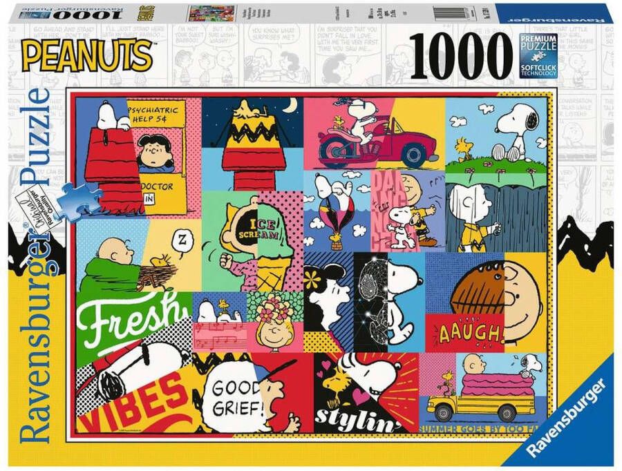 Ravensburger puzzel Peanuts Moment Legpuzzel 1000 stukjes