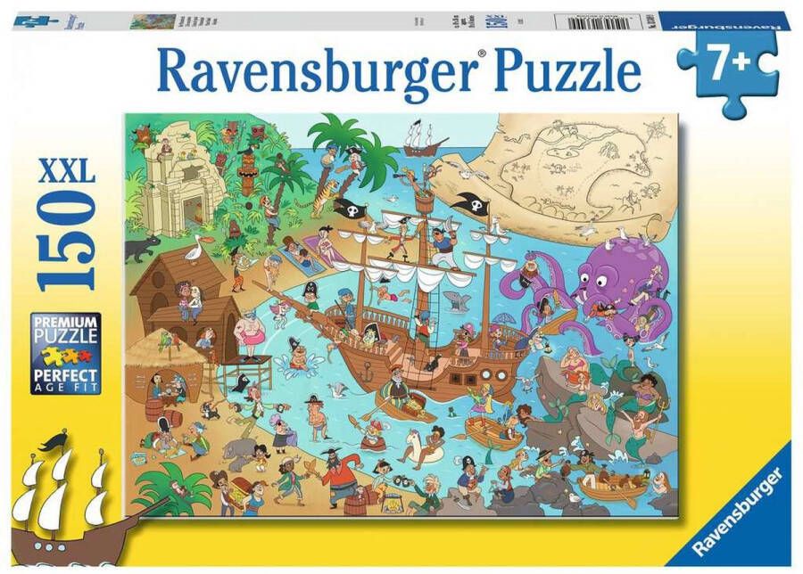 Ravensburger puzzel Pirateneiland Legpuzzel 150 XXL stukjes