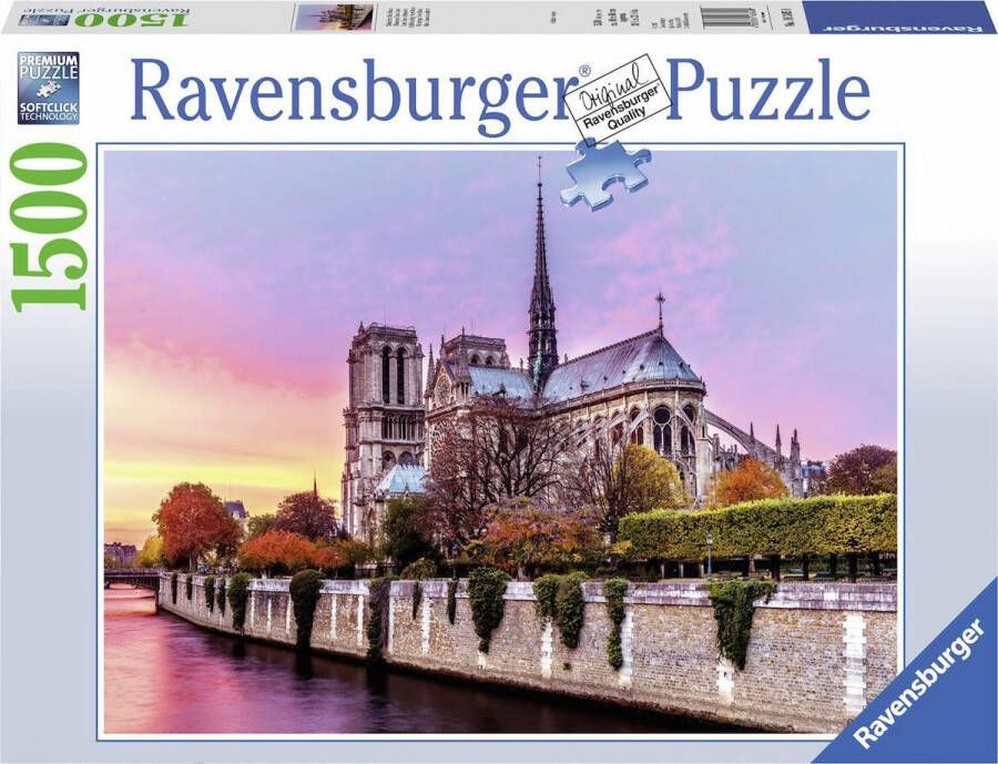 Ravensburger puzzel Pitoreske Notre Dame Legpuzzel 1500 stukjes