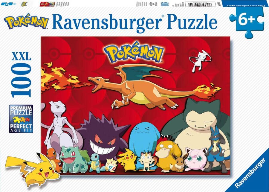 Ravensburger puzzel 100 stukjes XXL mijn liefste pokemon