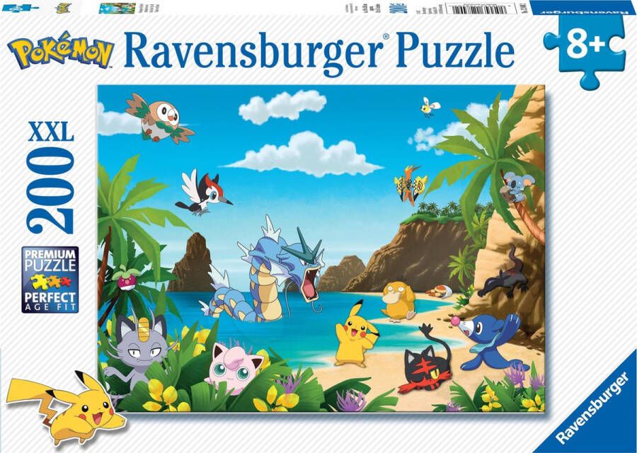 Ravensburger puzzel 200 stukjes XXl pokemon gotta catch Ã©m all
