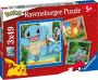 Ravensburger puzzel Pokémon Legpuzzel Drie puzzels 49 stukjes kinderpuzzel - Thumbnail 2