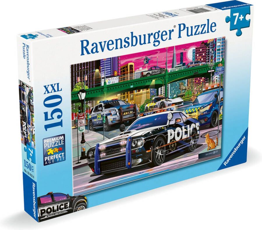 Ravensburger puzzel Police on Patrol Legpuzzel 150 XXL stukjes