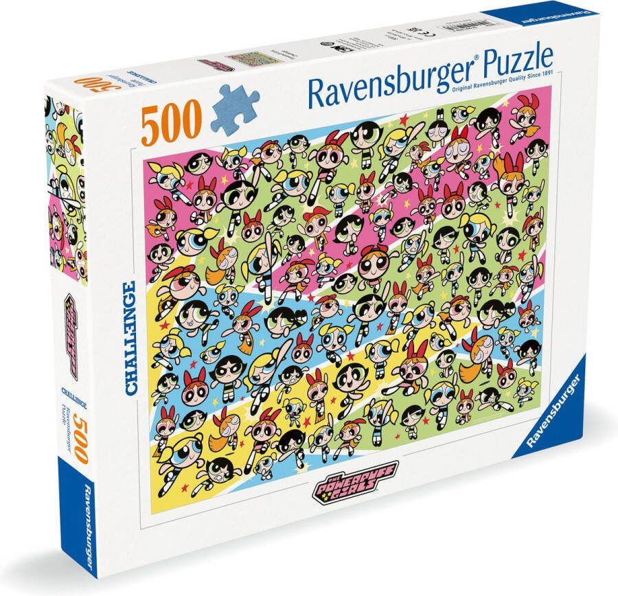 Ravensburger puzzel PowerPuff Girls Legpuzzel 500 stukjes