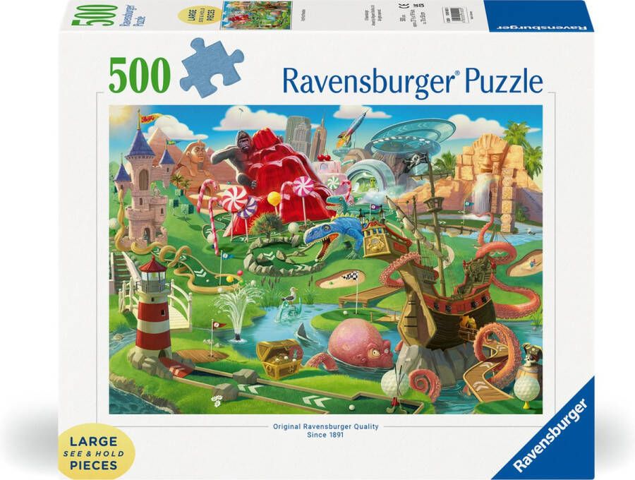 Ravensburger puzzel Putt Paradise Legpuzzel 500 Large Format stukjes