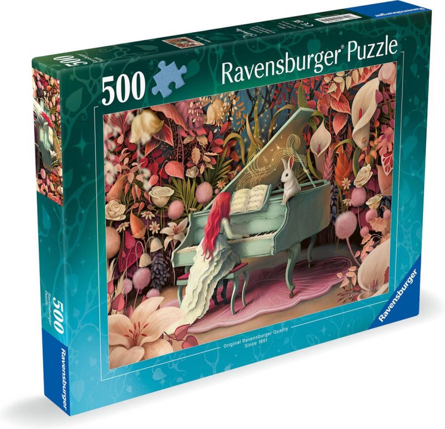 Ravensburger puzzel Rabbit Recital Legpuzzel 500 stukjes