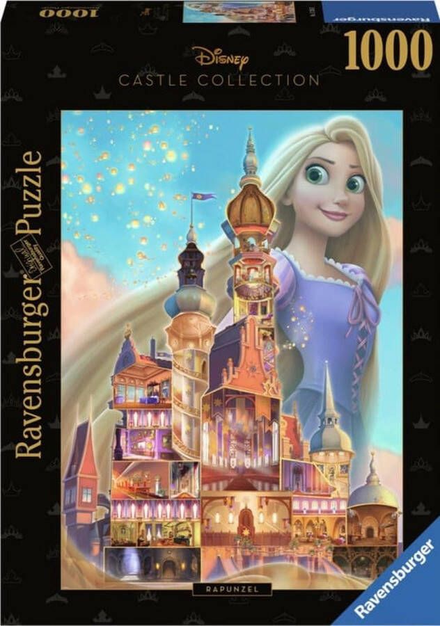 Ravensburger Disney Ravensburger puzzel Rapunzel Disney Kasteel 5 1000 stukjes