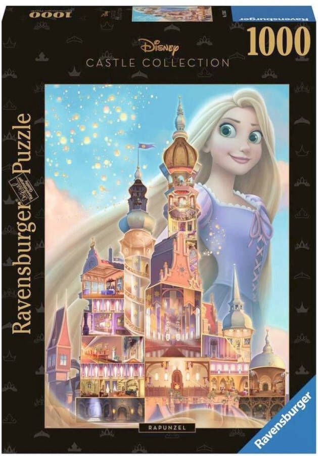 Ravensburger Disney Ravensburger puzzel Rapunzel Disney Kasteel 5 1000 stukjes