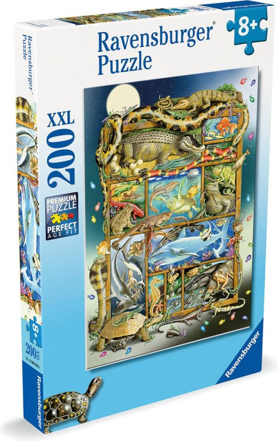 Ravensburger puzzel 200 stukjes reptielen in het schap